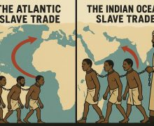 The Atlantic Slave Trade vs. the Indian Ocean Slave Trade