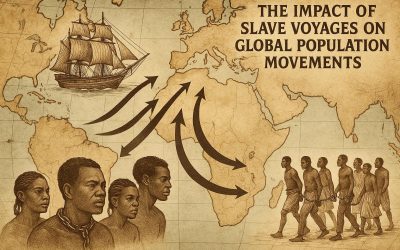 The Impact of Slave Voyages on Global Population Movements