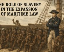The Role of Slavery in the Expansion of Maritime Law